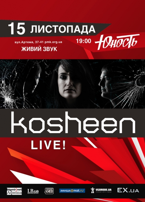 Концерт Кошин в Киеве  2014, заказ билетов с доставкой по Украине